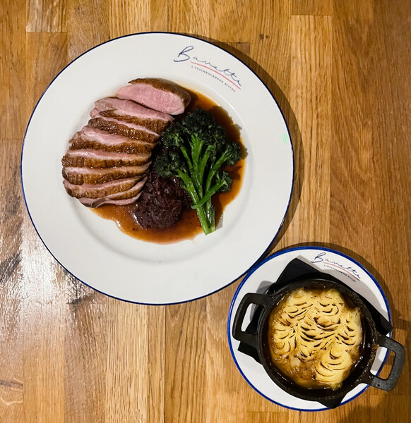 A recipe for a Best Local Restaurant: a Good Food Guide Lunch with Bavette